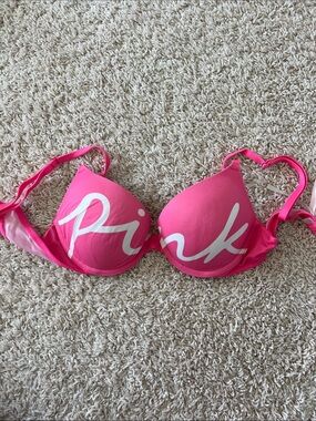 PINK Hot Pink Wear Everywhere Push-Up Bra